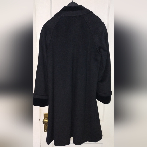 Jofeld velvet cuffed trench coat - Picture 2 of 7